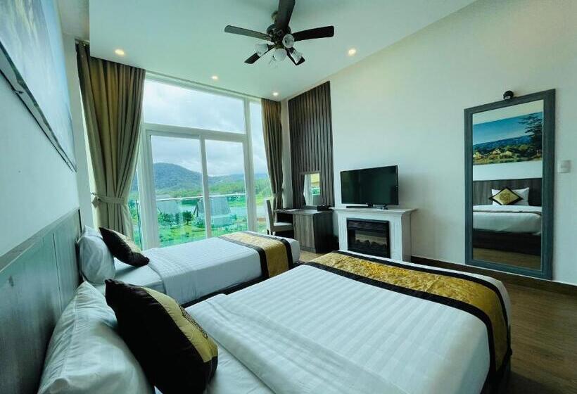 اتاق پریمیوم با چشمانداز دریاچه, Dalat Wonder  Resort