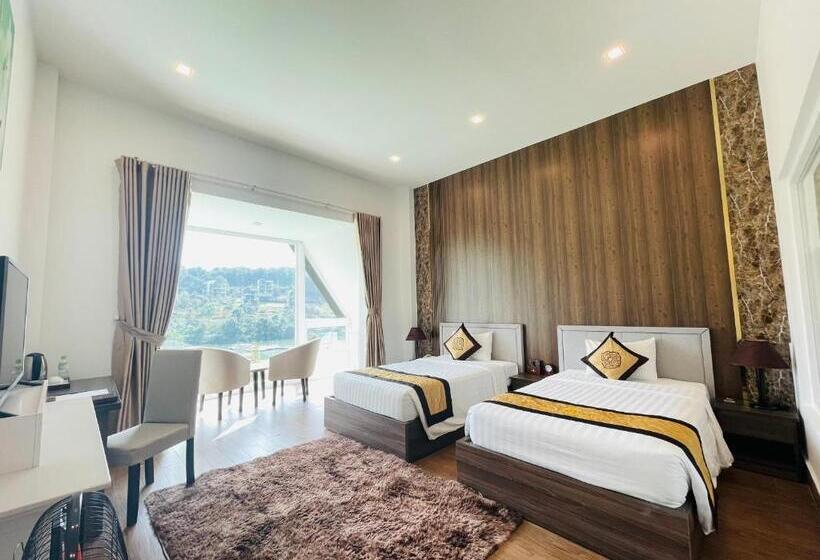 اتاق لوکس با چشمانداز دریاچه, Dalat Wonder  Resort