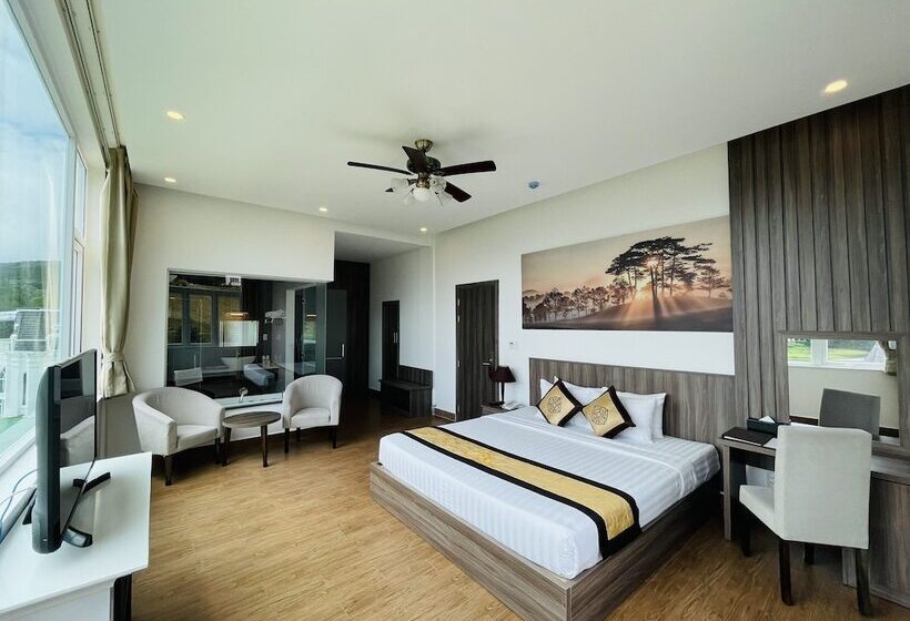 اتاق پریمیوم با چشمانداز دریاچه, Dalat Wonder  Resort