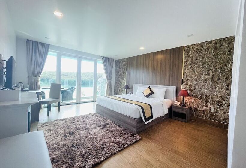 اتاق لوکس با چشمانداز دریاچه, Dalat Wonder  Resort