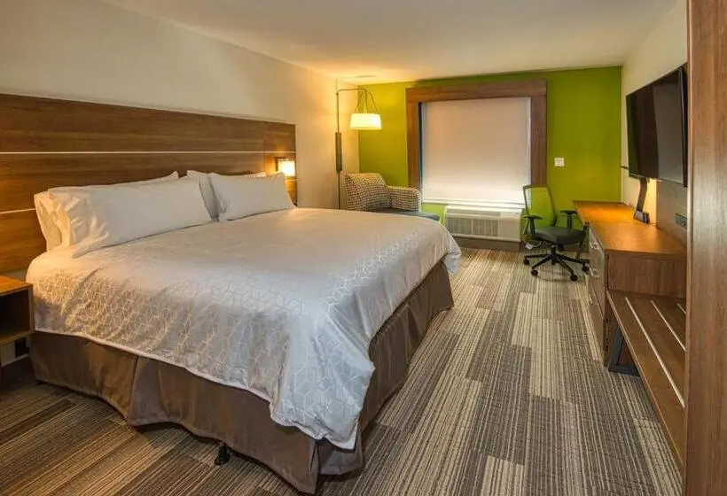 キングサイズベッドのスタンダードルーム, Holiday Inn Express & Suites   Omaha Downtown   Airport, An Ihg