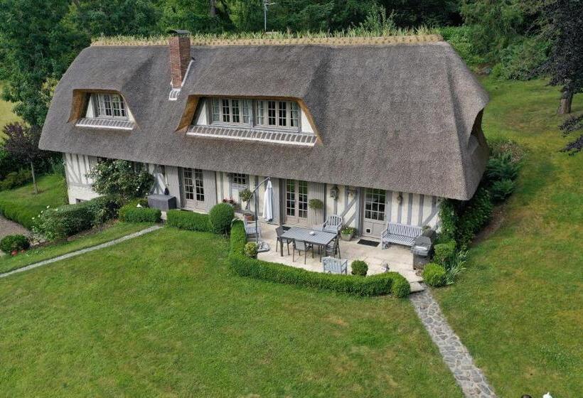 스탠다드 룸 가든 전망, Les Chaumières Du Pays D Auge