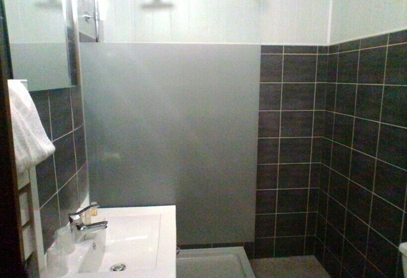 غرفة قياسية فردية, Hôtel Restaurant Les Alizes Loriol Le Pouzin