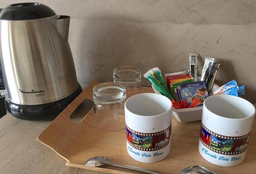 带按摩浴盆的套房, L Escale Cote Bleue B&b And Spa