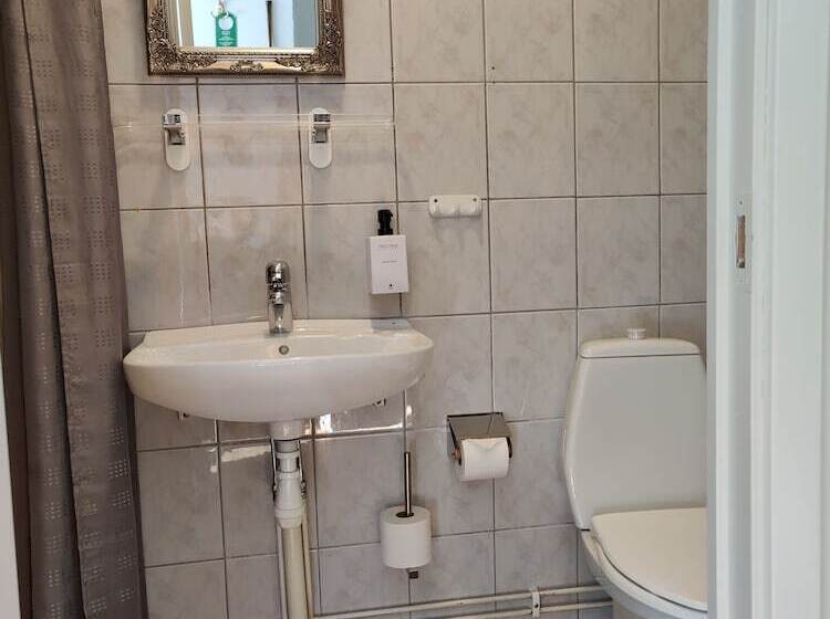 庭の見えるシングルルーム, Pensionat Granparken