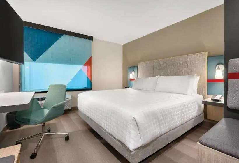 身障者適用キングサイズベッドルーム, Avid Hotels   Oklahoma City Airport, An Ihg