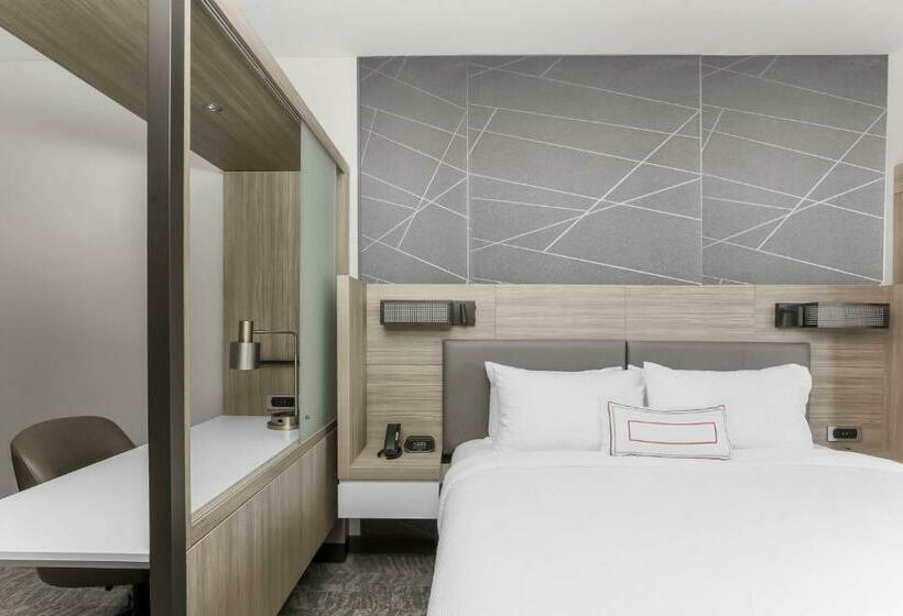 מיטת קינג בסוויטה, Springhill Suites By Marriott Auburn