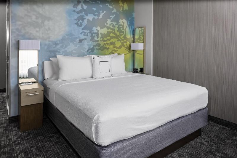 带大床的标准间, Courtyard By Marriott East Lansing Okemos