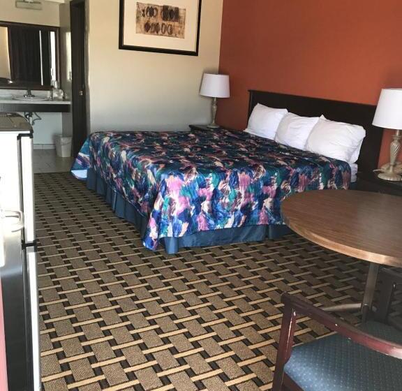 غرفة قياسية سرير كينج, Relax Inn Henryetta