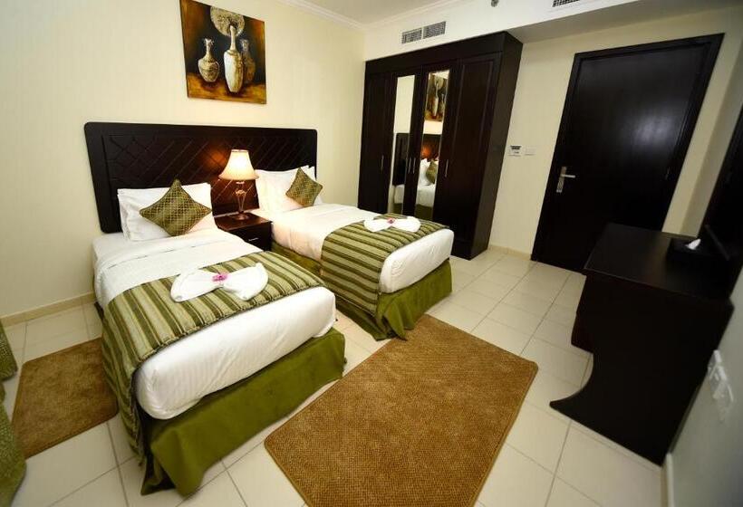 침실 2개 스위트, Alain Hotel Ajman