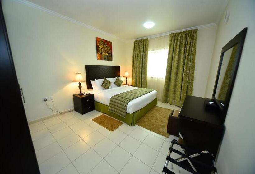 침실 2개 스위트, Alain Hotel Ajman