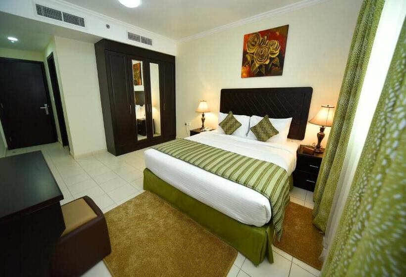 침실 2개 스위트, Alain Hotel Ajman