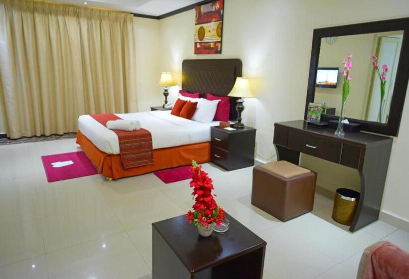 스탠다드 룸 킹사이즈 침대, Alain Hotel Ajman