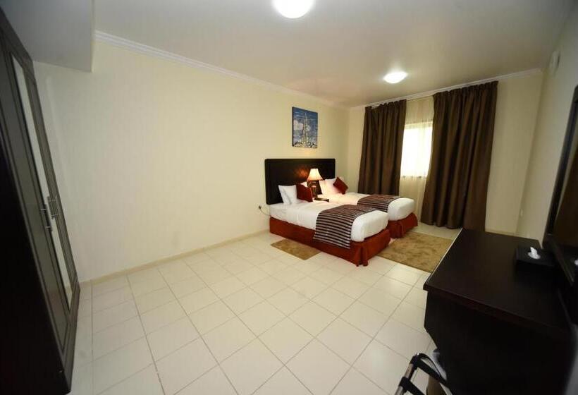침실 2개 스위트, Alain Hotel Ajman
