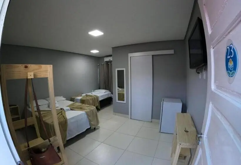 اتاق راحتی سه تخته, Pousada Villa Dellerose