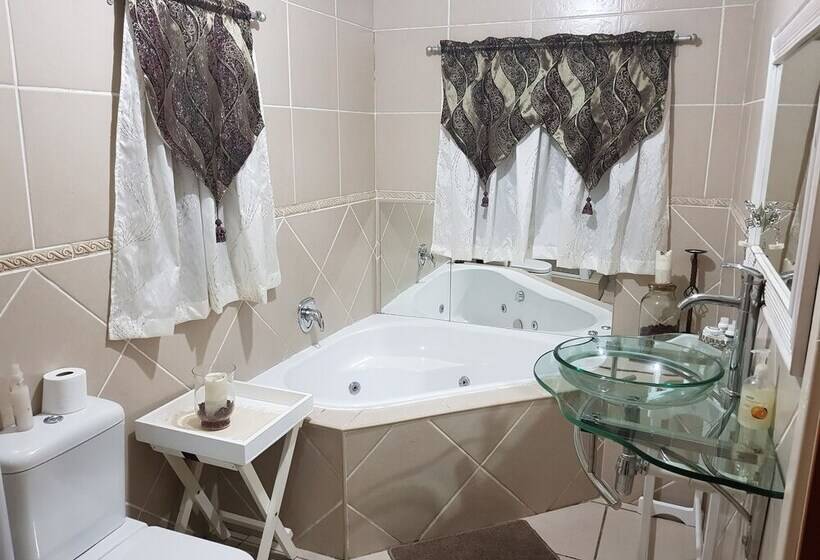 חדר דחוקס עם מיטת קינג, Gemstone Guest House