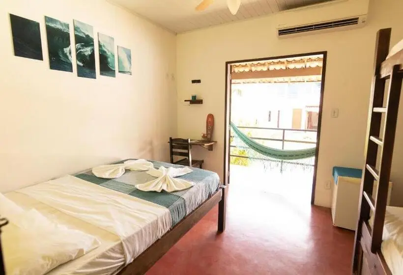 ベーシック４人部屋, Surfcamp Arara