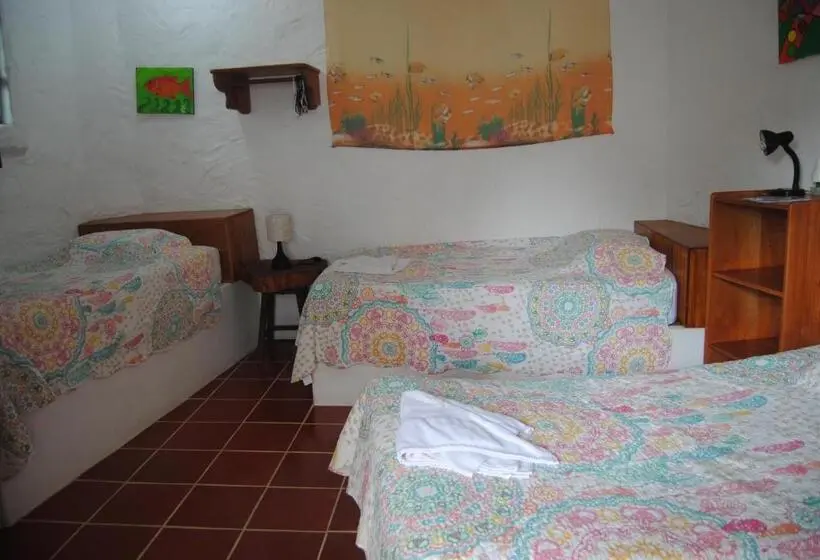 اتاق ساده سه نفره, Hostal Galapagos By Bar De Beto