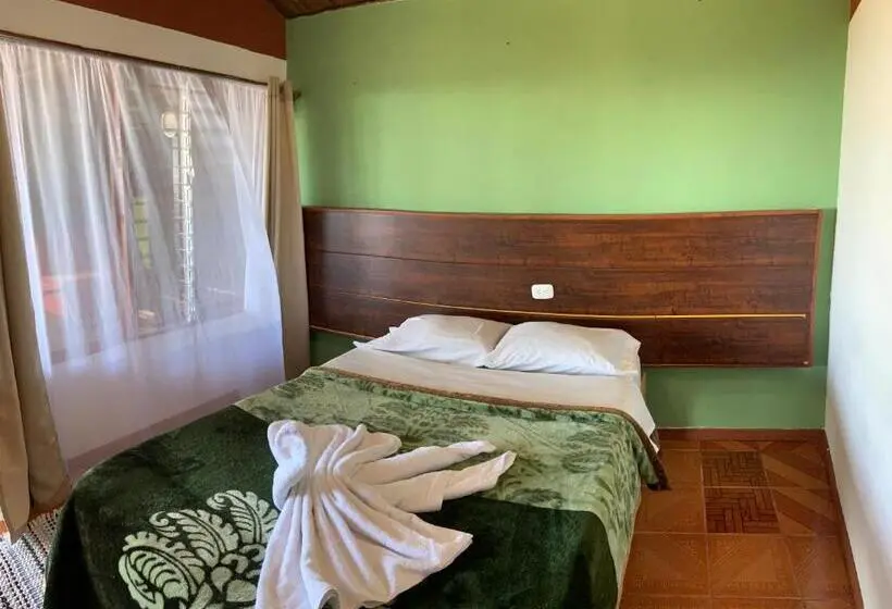 バス共有のスタンダードルーム, Cabinas Vista Al Golfo