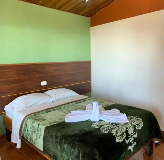 バス共有のスタンダードルーム, Cabinas Vista Al Golfo