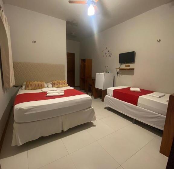 스탠다드 트리플 룸, Pousada Munguba