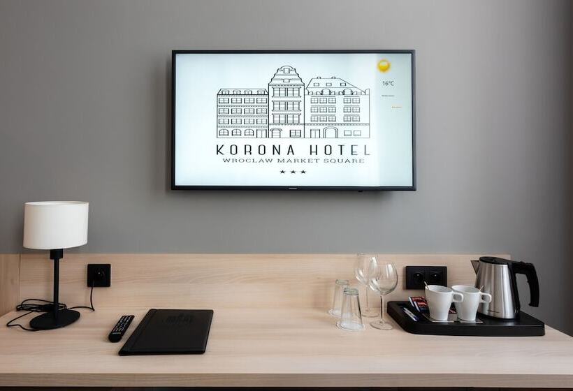 Номер Deluxe, Korona Gold   Korona Hotel Wrocław