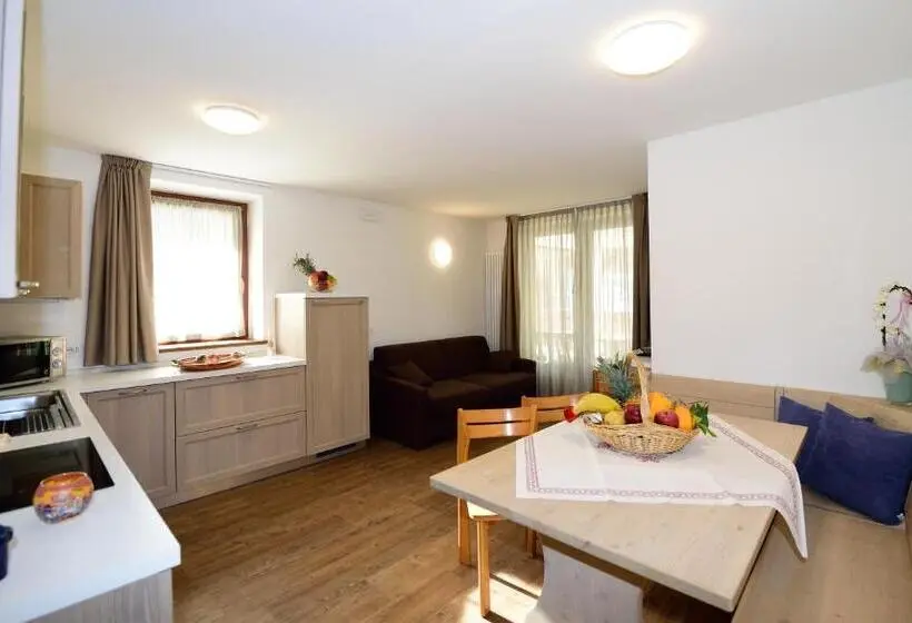 テラス付き1ベッドルームアパートメント, La Casa Al Noce