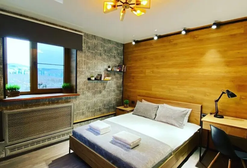 اتاق استاندارد با تخت دوبل, Hostel Enisey