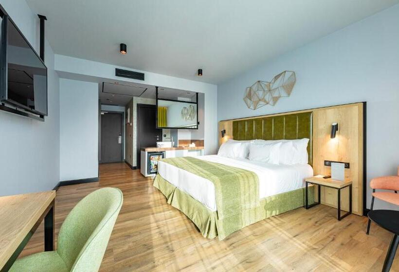 带观景的豪华间, Barcelo Budapest