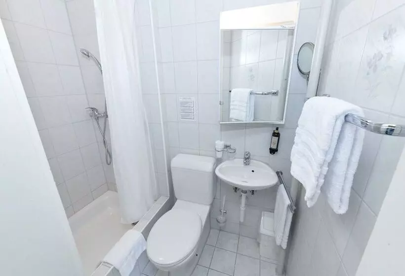 اتاق استاندارد یک تخته با بالکن, Balegra City Hotel Basel Contactless Self Check In