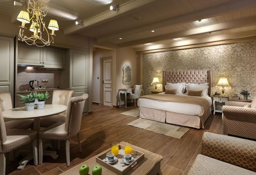 סוויטת ג'וניור נוף לגינה, Kyniska Palace Conference & Spa