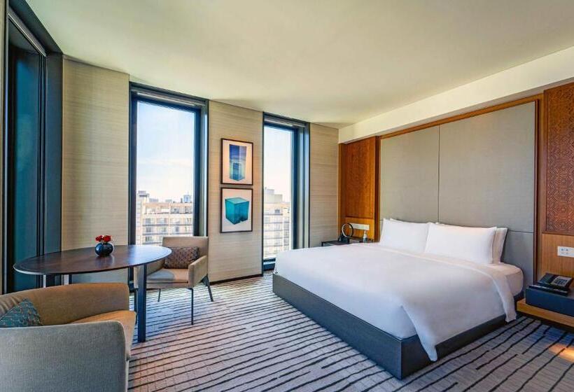 اتاق دلوکس با تخت کینگ و چشم‌انداز شهر, Park Hyatt Doha