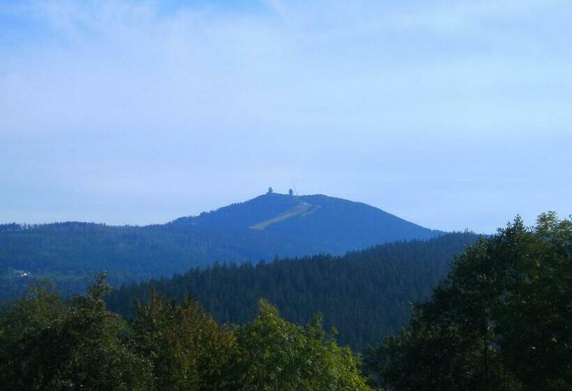 标准单人间共用浴室, Pension Reindlhöh