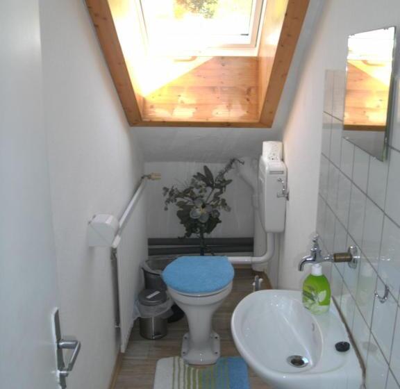 标准三人间共用浴室, Pension Reindlhöh