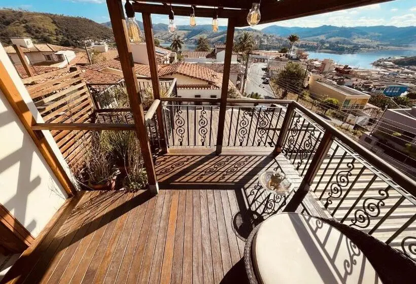 Suite with lake view, Pousada Quintal Da Lua