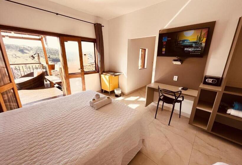 Suite with lake view, Pousada Quintal Da Lua