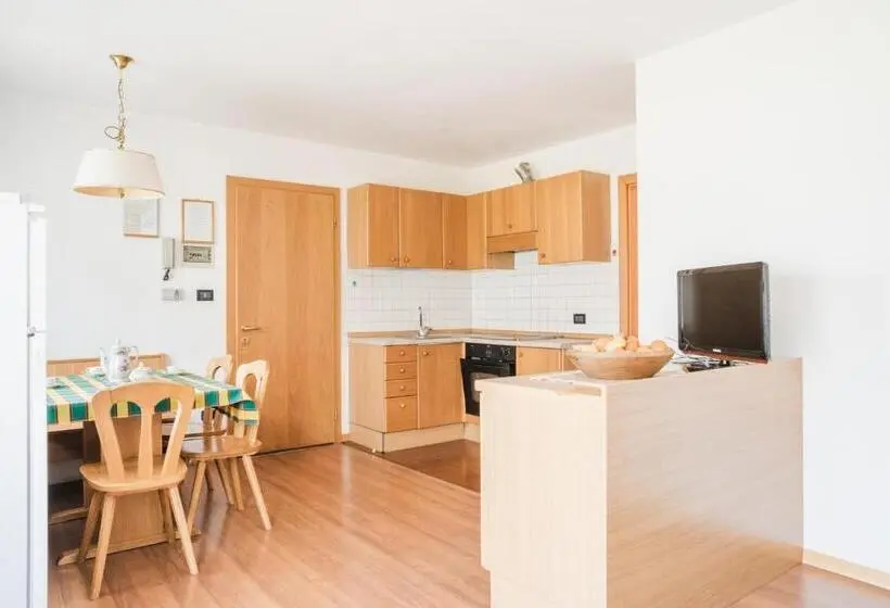 آپارتمان 2 خوابه, Residence Dolomia