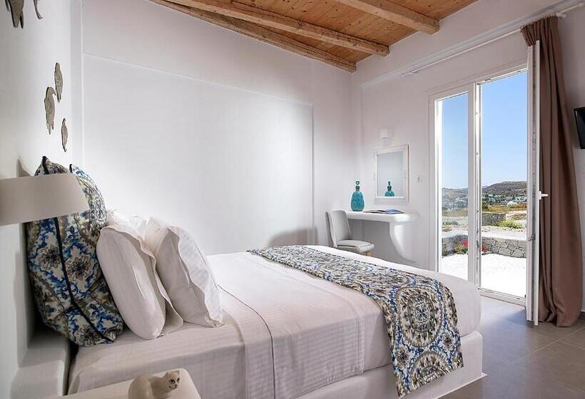 Номер Стандарт Боковой Вид на Море, Lithos Luxury Rooms