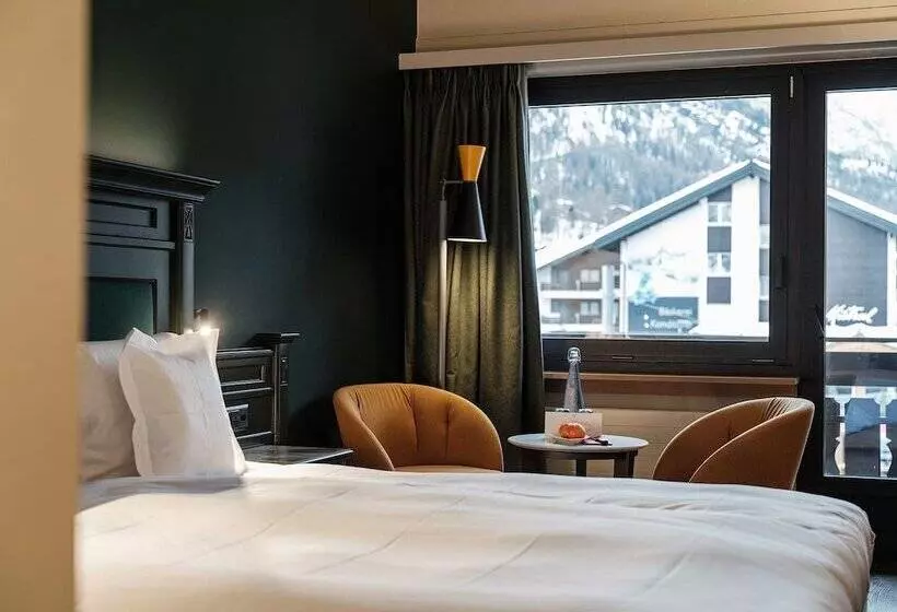 اتاق لوکس, National Zermatt   Matterhorn Views, Sunnegga Gateway & Spa