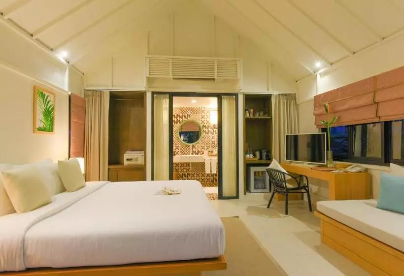 ویلای 1 خوابه با چشمانداز باغ, Paradise Beach Resort, Koh Samui Sha Extra Plus