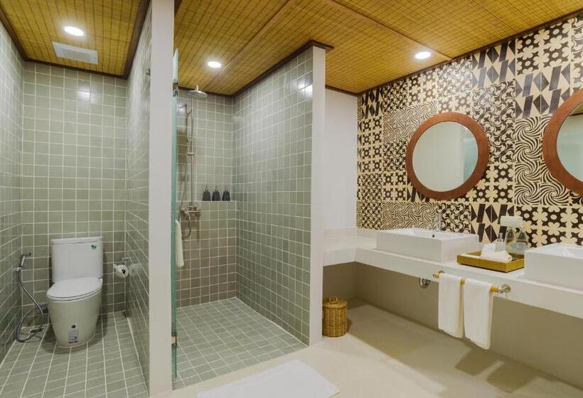 デラックスビラの１ベッドルーム, Paradise Beach Resort, Koh Samui   Sha Extra Plus