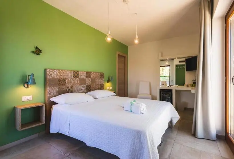 バルコニー付きデラックスルーム, Casa Clementina Marciano