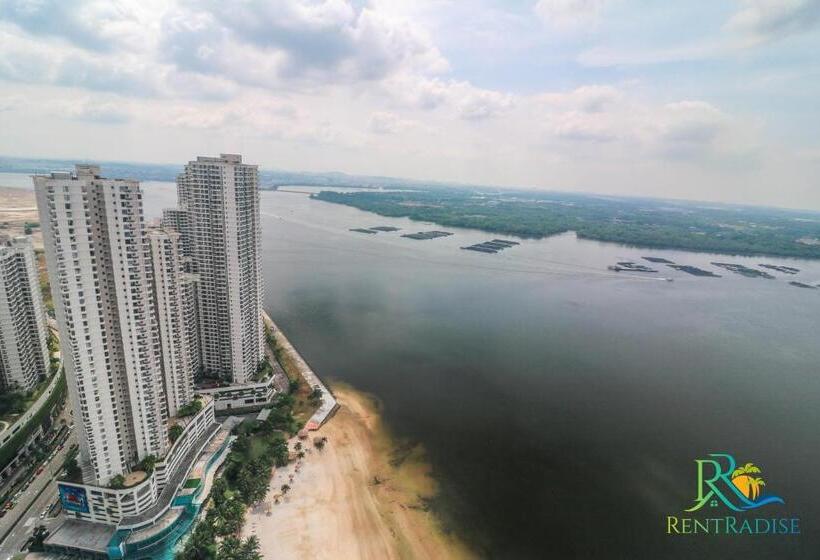 דירת חדר נוף לים, Country Garden Danga Bay @ Uha