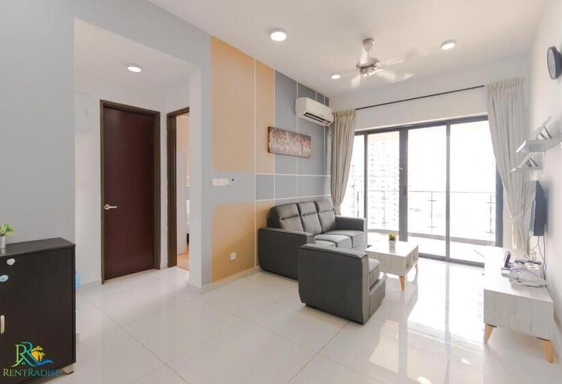 דירה בת חדר שינה 1 עם מרפסת, Country Garden Danga Bay @ Uha