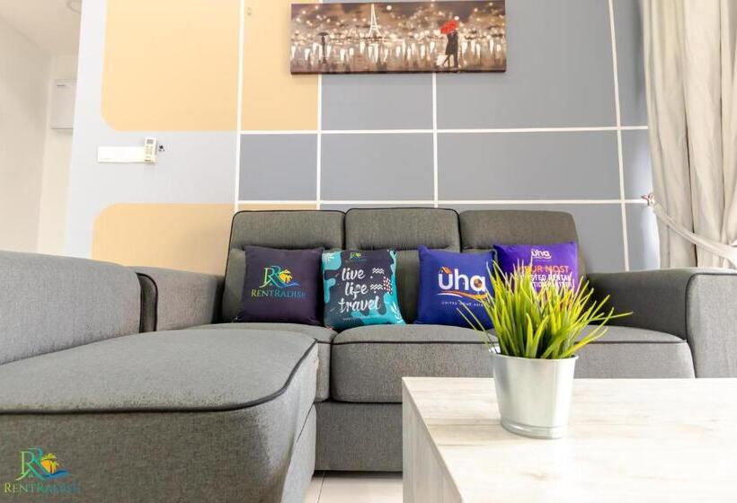 דירה בת חדר שינה 1 עם מרפסת, Country Garden Danga Bay @ Uha