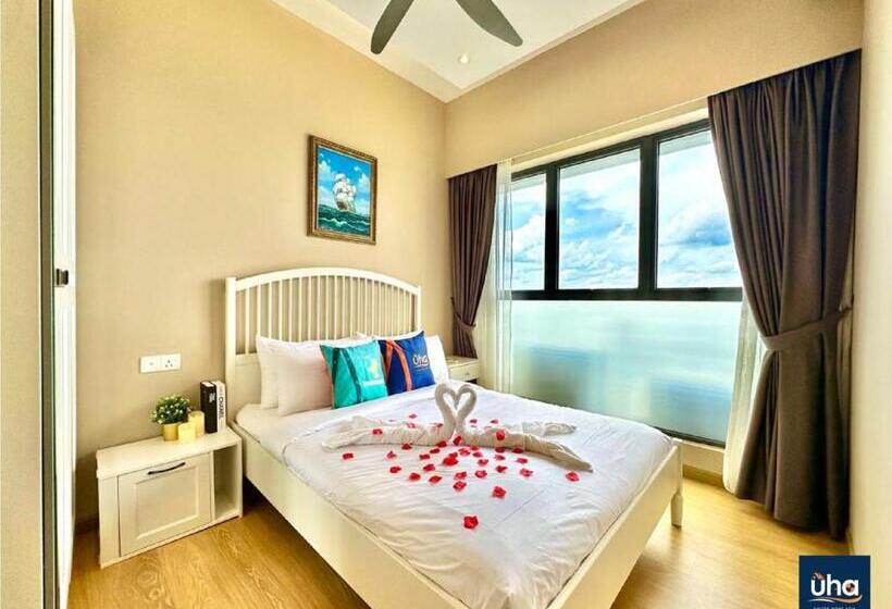 דירת שלושה חדרים, Country Garden Danga Bay @ Uha