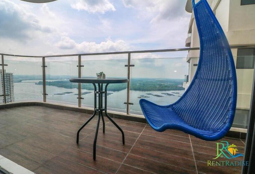 דירת חדר נוף לים, Country Garden Danga Bay @ Uha