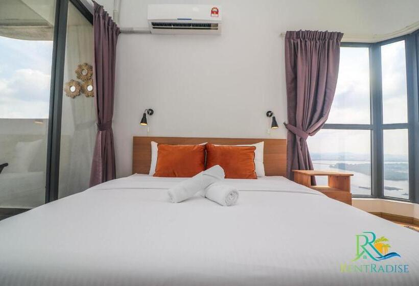 דירת חדר נוף לים, Country Garden Danga Bay @ Uha