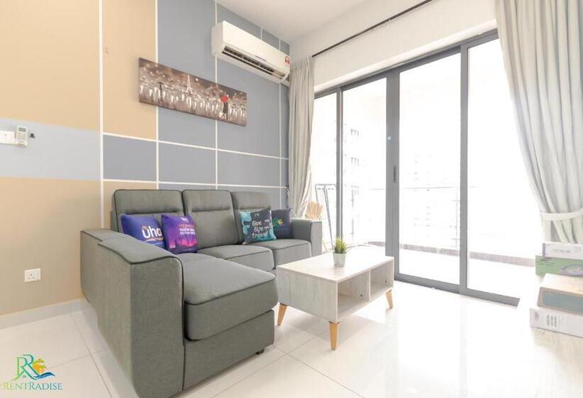 דירה בת חדר שינה 1 עם מרפסת, Country Garden Danga Bay @ Uha