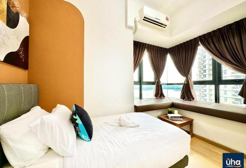 סוויטת 2 חדרי שינה, Country Garden Danga Bay @ Uha